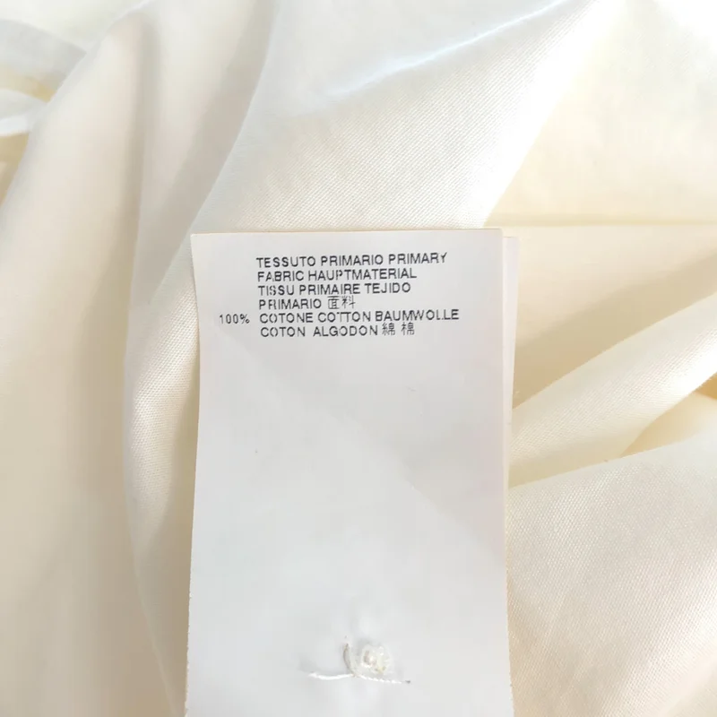 MM6 Maison Margiela / エムエムシックスメゾンマルジェラ | 変形 シャツ_半袖 S32DL0151 | 36 | レディース