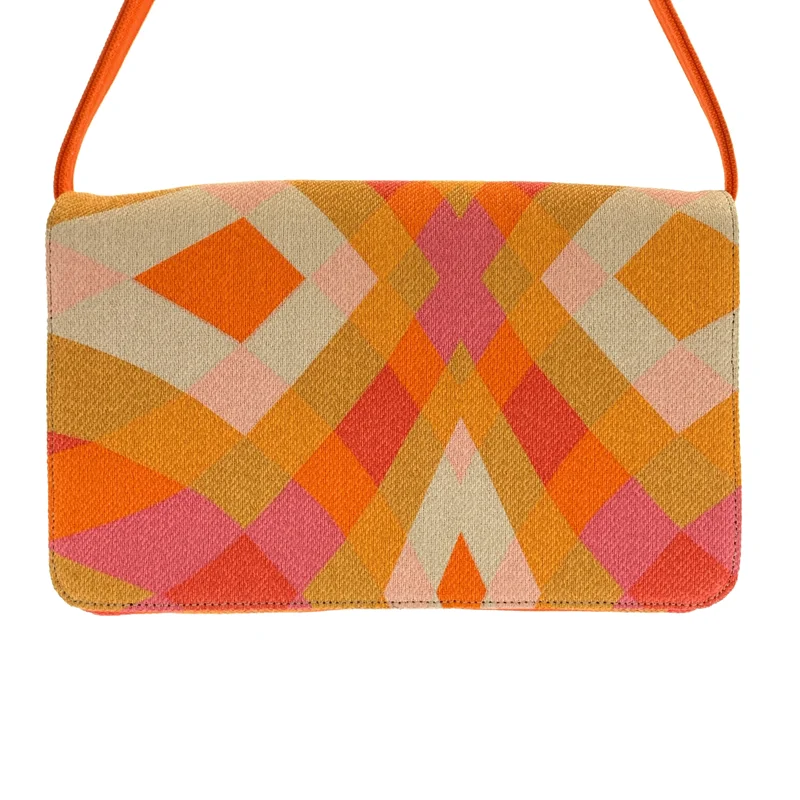 MISSONI / ミッソーニ | 総柄 スクエア ショルダーバッグ |