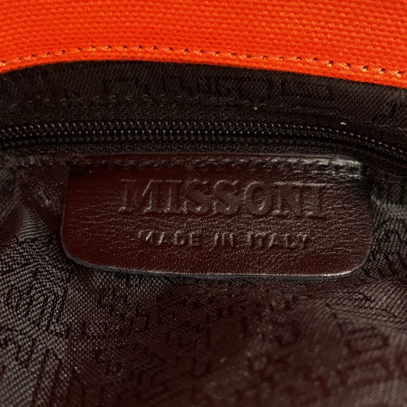 MISSONI / ミッソーニ | 総柄 スクエア ショルダーバッグ |