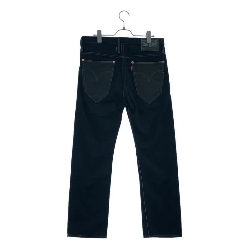 eye JUNYA WATANABE COMME des GARCONS MAN / アイジュンヤワタナベ マン | 2023AW | ｘLevi’s Ｗネーム レザー切替 パンツ | S | メンズ