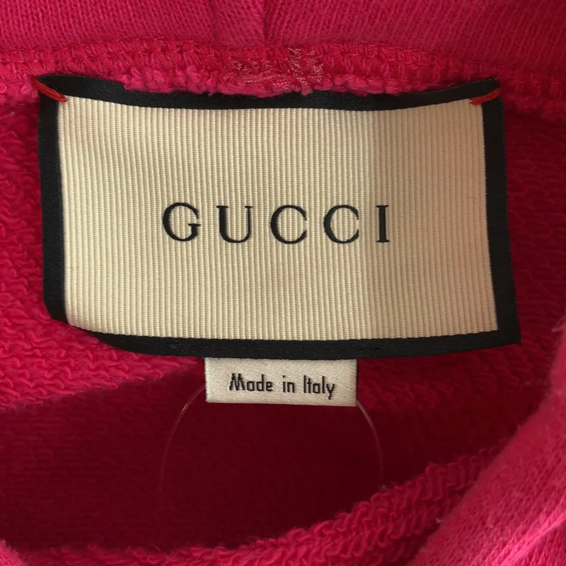 GUCCI / グッチ | 2018AW | ロゴ ピッグ刺しゅう パーカー | M | レディース
