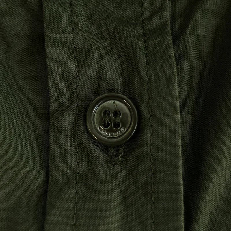 WEEKEND MAX MARA / ウィークエンドマックスマーラ | コットン ロゴボタン サイドジップ シャツ ワンピース | 38 | レディース