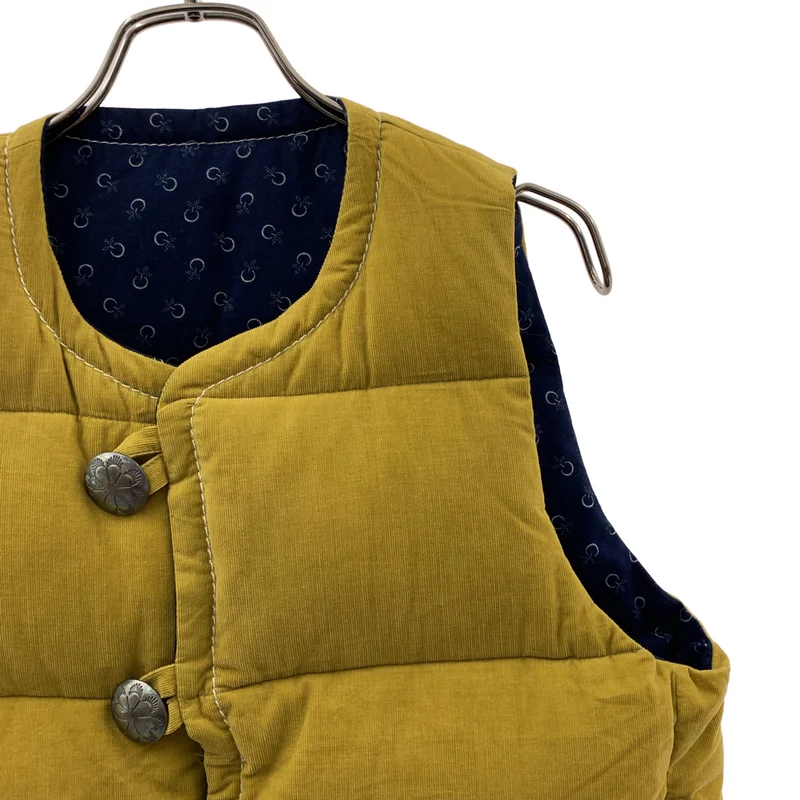 visvim / ビズビム | KORA REVERSIBLE DOWN VEST / リバーシブル コンチョ ダウンベスト | 1 | メンズ