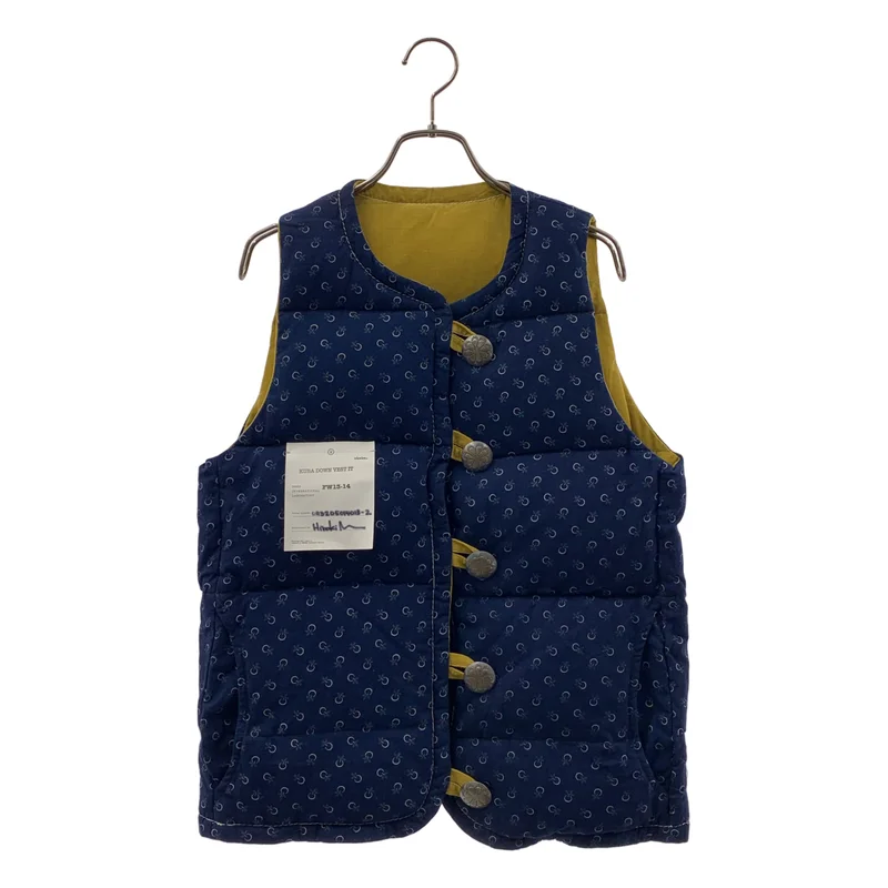 visvim / ビズビム | KORA REVERSIBLE DOWN VEST / リバーシブル コンチョ ダウンベスト | 1 | メンズ
