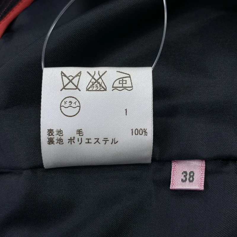 PS Paul Smith / ピーエスポールスミス | ウール ストライプ バックアジャスター スラックスパンツ | 38 | レディース