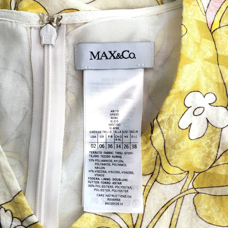 Max&Co. / マックスアンドコー | フラワーワンピース | 38 | レディース