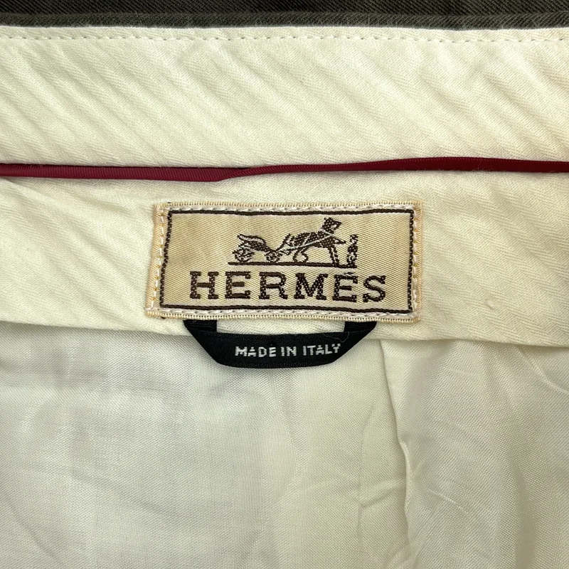 HERMES / エルメス | MANCHES テーパード スラックスパンツ | 50 | メンズ