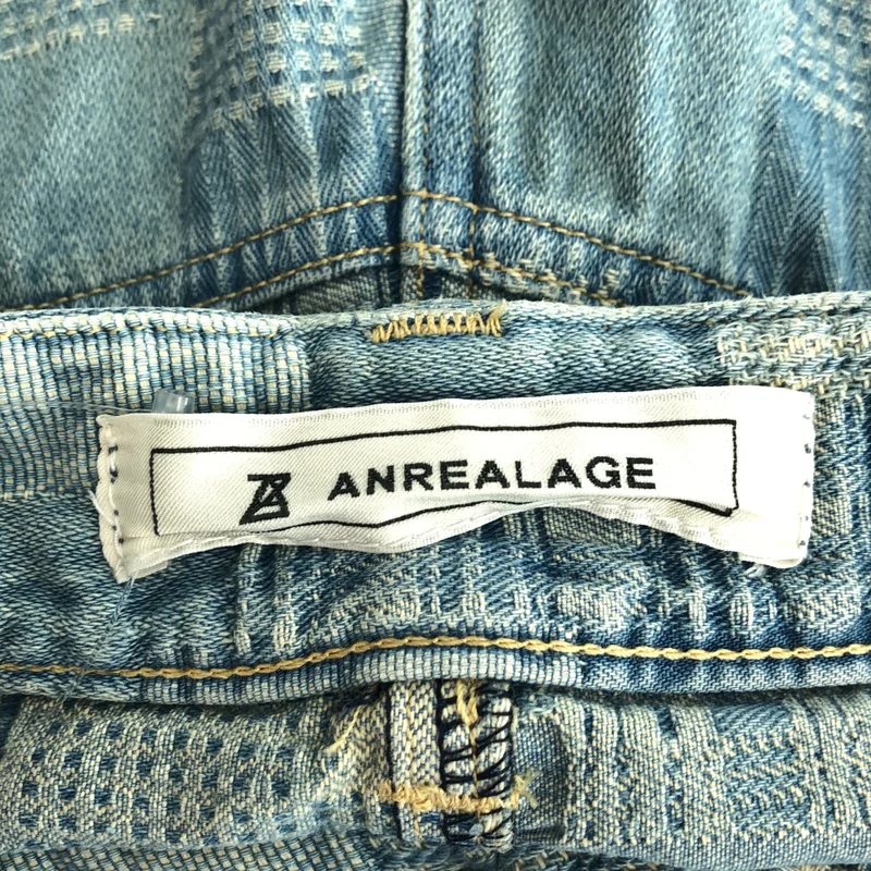 ANREALAGE / アンリアレイジ | サルエル デニムパンツ |
