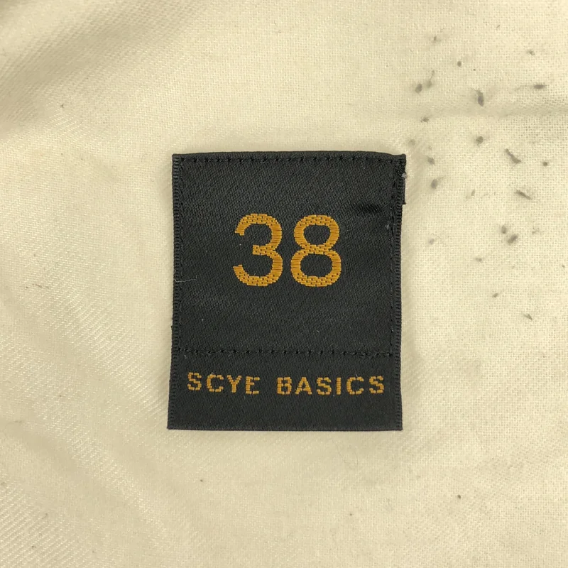 scye basics / サイベーシックス | ブラッシュドコットンギャバジン ルーズフィット テーパードスラックス | 38 | メンズ