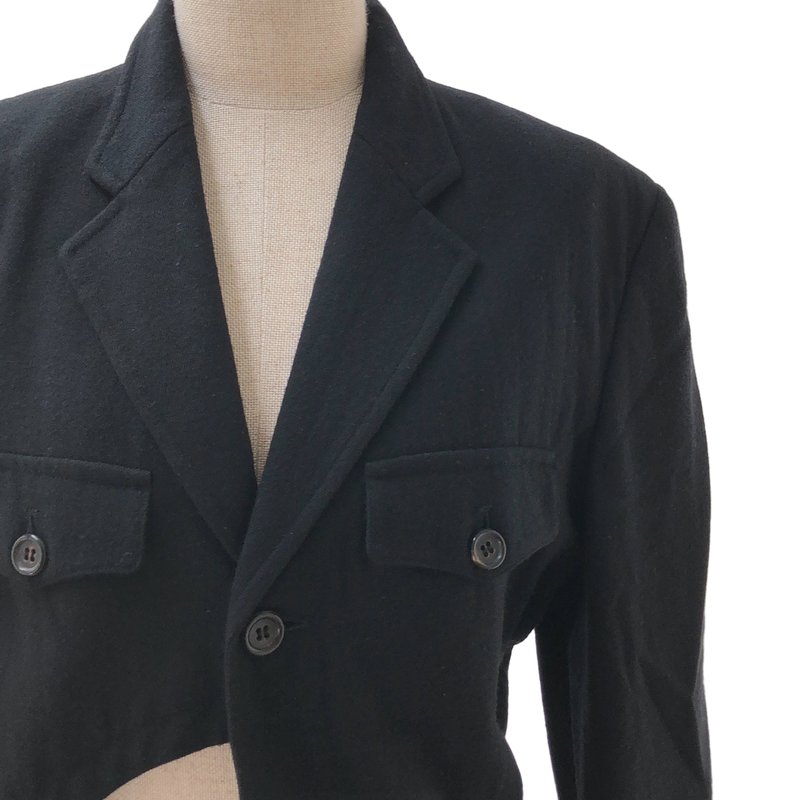 COMME des GARCONS / コムデギャルソン | 1980s | ウール 変形 テーラード ジャケット | S | レディース