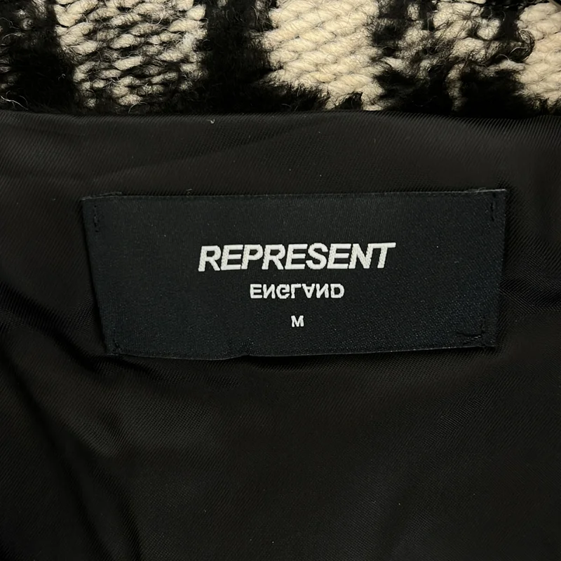REPRESENT / リプレゼント | WORK SHIRT / ウール混 チェック ワークシャツ ジャケット | M | メンズ