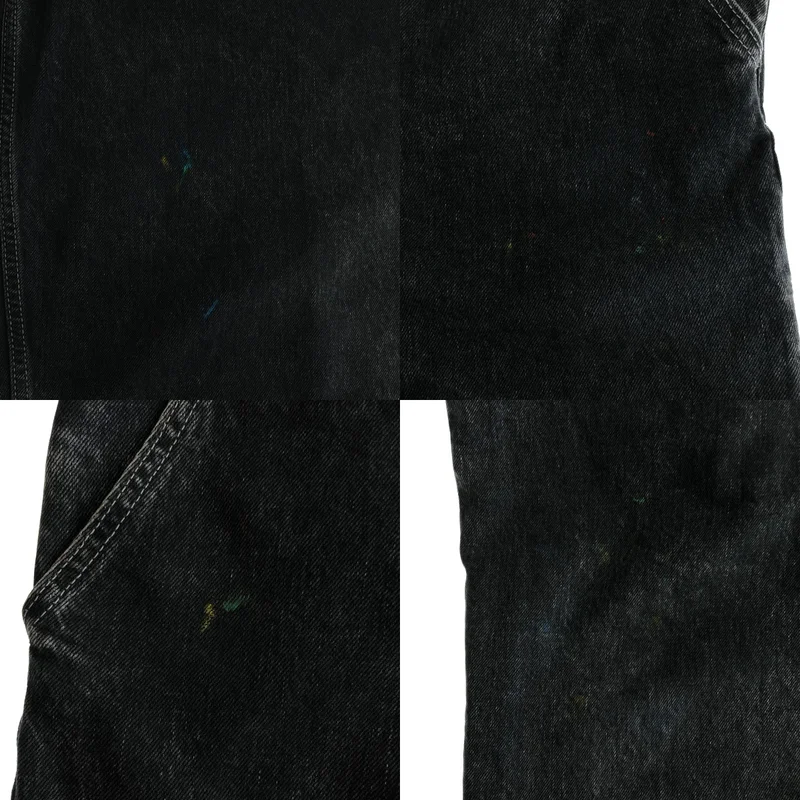 Maison Margiela / メゾンマルジェラ | 2024AW | ペイント加工 ワイドレッグ デニムパンツ | 28 | メンズ