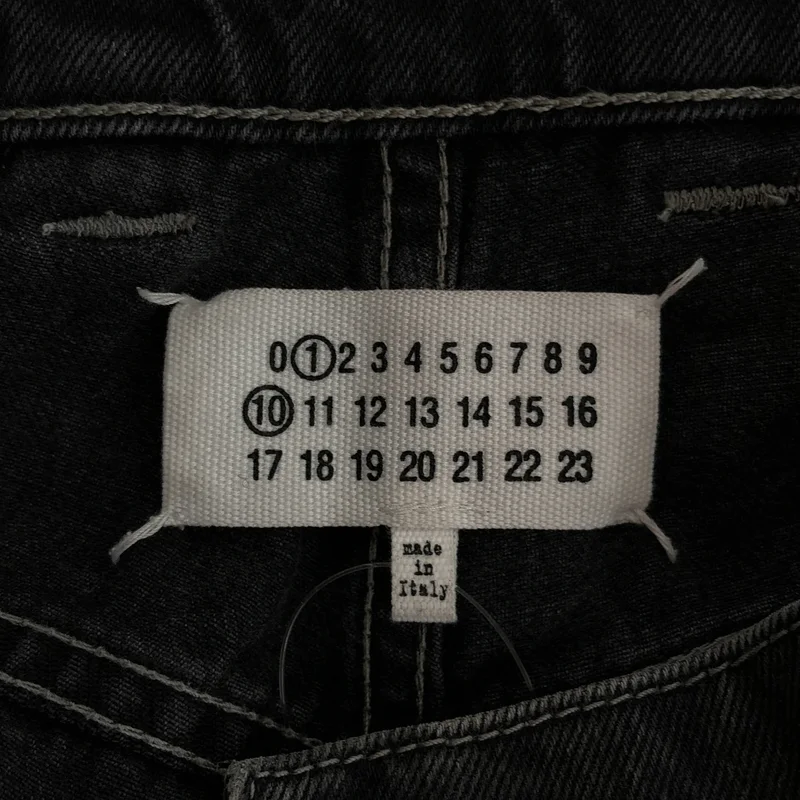 Maison Margiela / メゾンマルジェラ | 2024AW | ペイント加工 ワイドレッグ デニムパンツ | 28 | メンズ