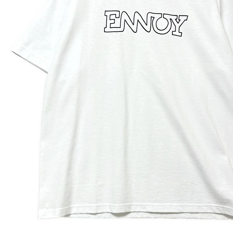 The Ennoy Professional / ザエンノイプロフェッショナル | Electric Logo S/S Tee ロゴ プリント Tシャツ | L | メンズ
