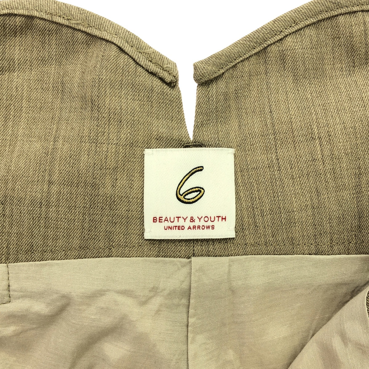 6(ROKU) / ロク | FRONT BUTTON PANTS パンツ | 34 | ベージュ