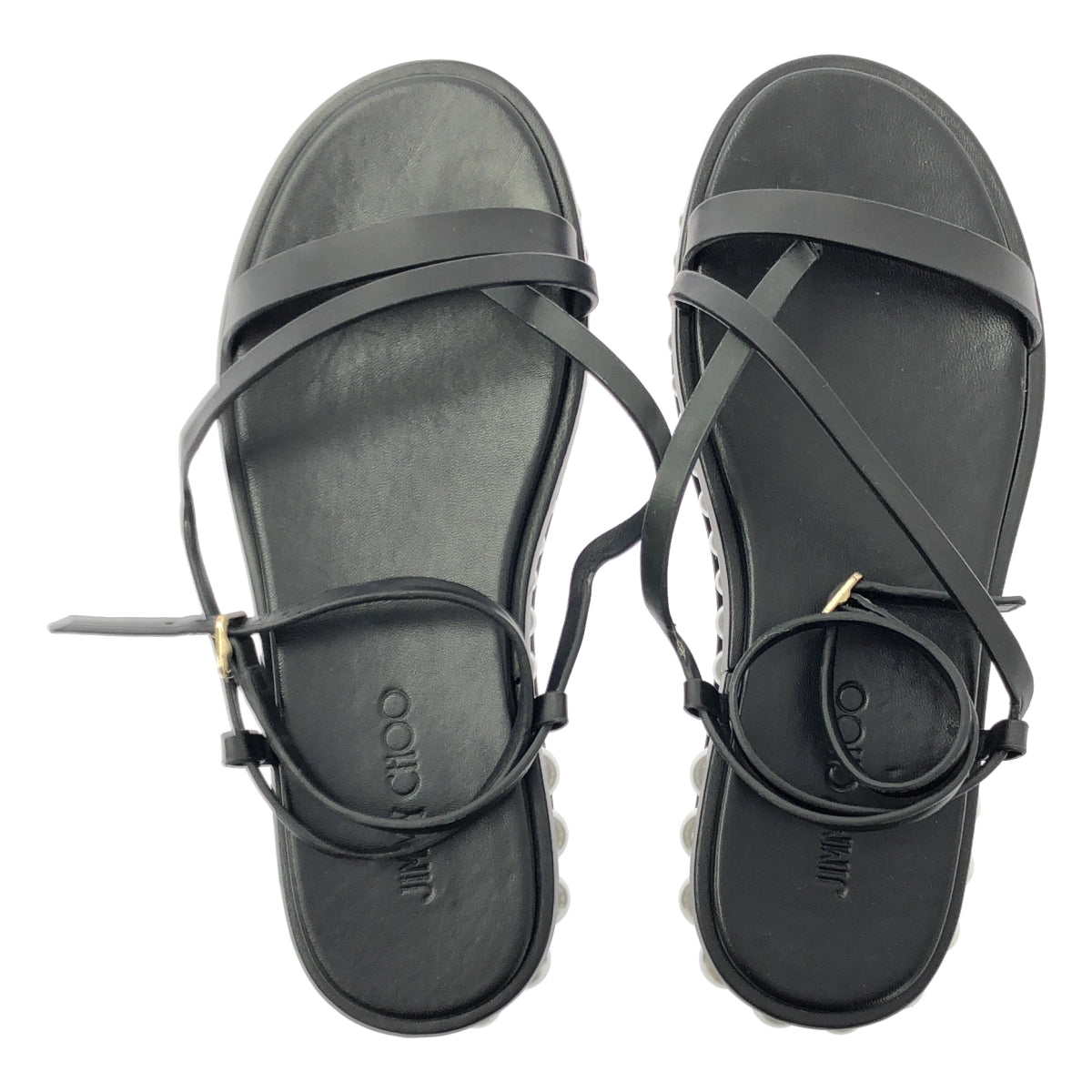 JIMMY CHOO / ジミーチュウ | PINE FLAT パール フラット ストラップ