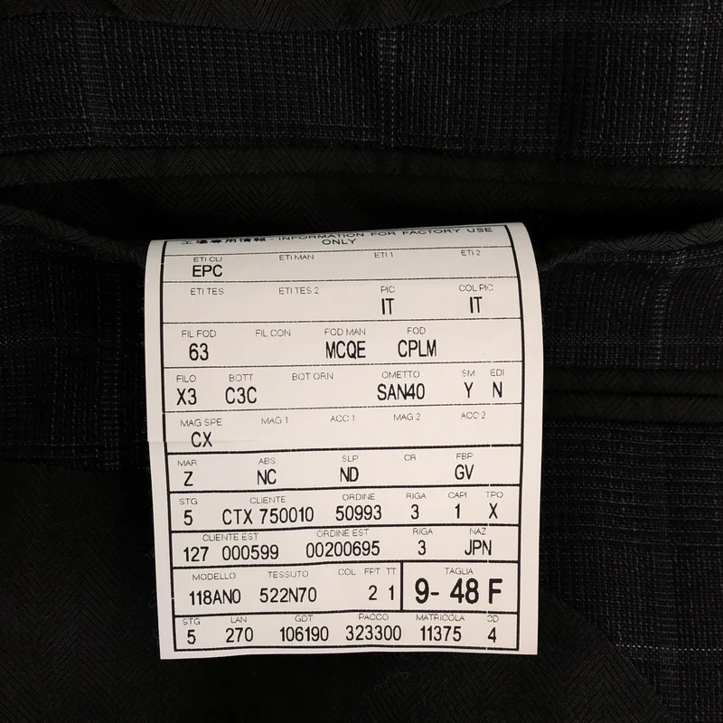 Ermenegildo Zegna / エルメネジルドゼニア | COUTURE ウール シルク チェック テーラードジャケット | 48 | メンズ