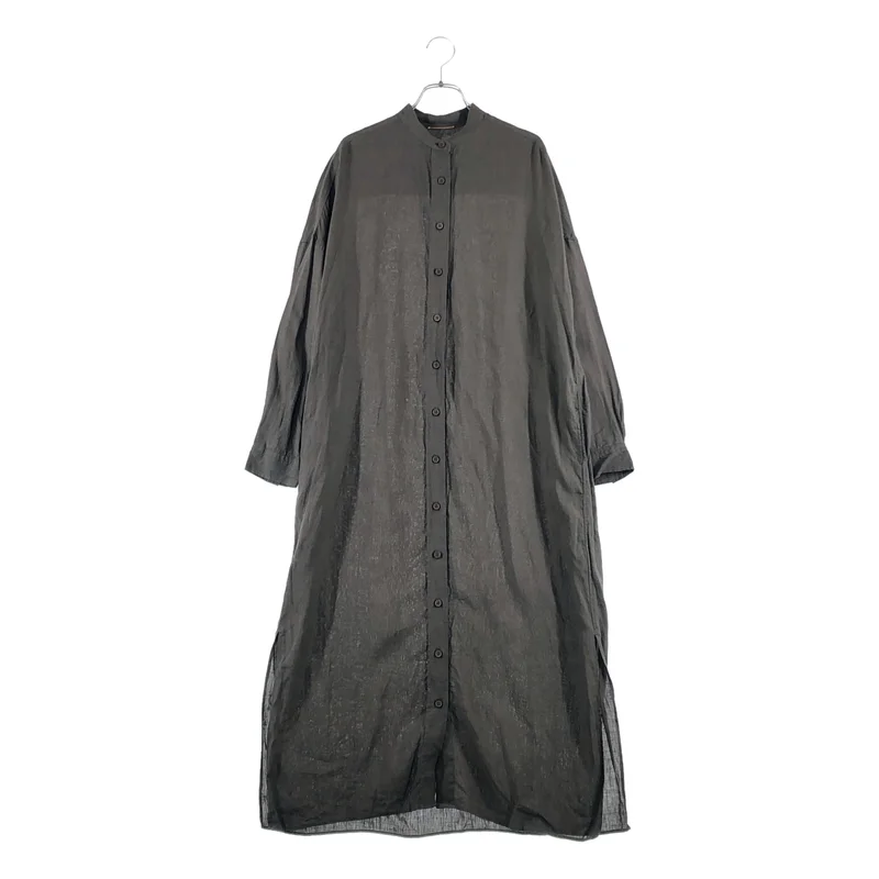 MUSE de Deuxieme Classe / ミューズドゥーズィーエムクラス | 2025SS | Linen リネン シャツワンピース | F | レディース