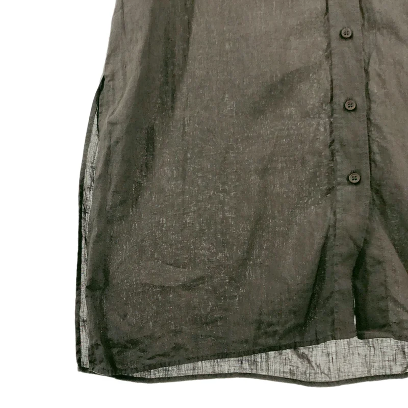 MUSE de Deuxieme Classe / ミューズドゥーズィーエムクラス | 2025SS | Linen リネン シャツワンピース | F | レディース