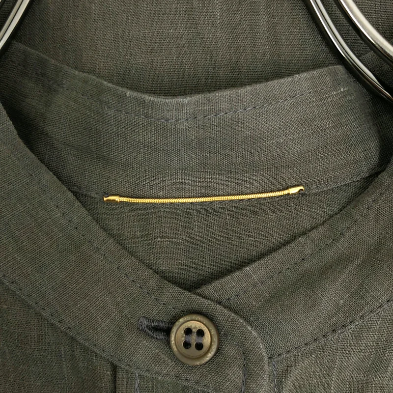 MUSE de Deuxieme Classe / ミューズドゥーズィーエムクラス | 2025SS | Linen リネン シャツワンピース | F | レディース