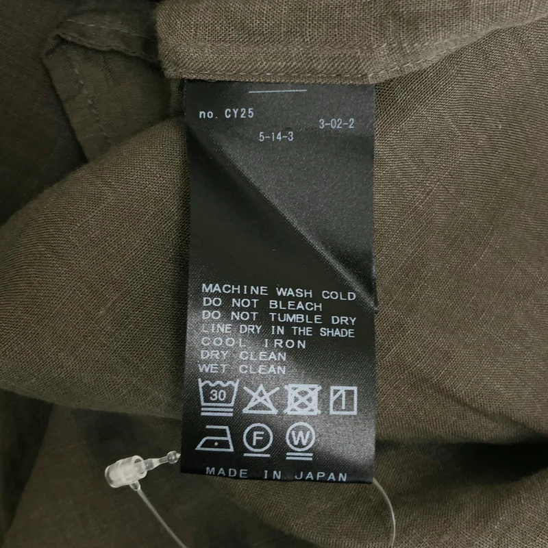 MUSE de Deuxieme Classe / ミューズドゥーズィーエムクラス | 2025SS | Linen リネン シャツワンピース | F | レディース