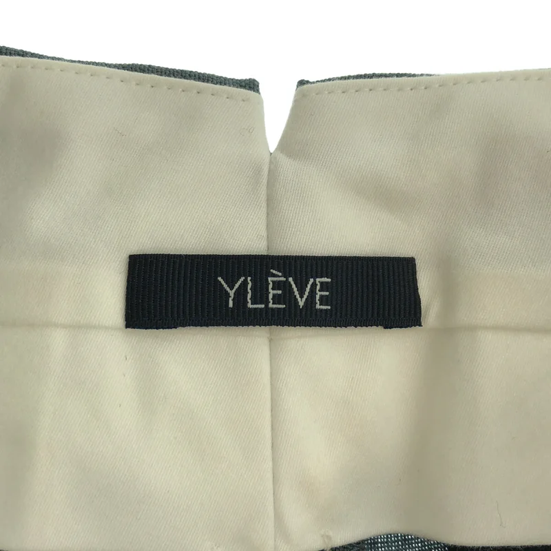 YLEVE / イレーヴ | 2022SS | TOP OVERDYE SUMMER WOOL TR / サマーウール 後染め トラウザーズパンツ | 1 | メンズ
