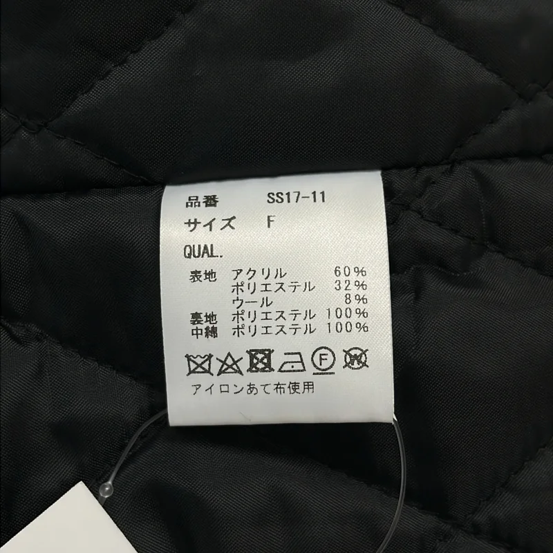 SINME / シンメ | 2025AW | レオパード オーバーシルエット コート / キルティング総裏地 | F | レディース