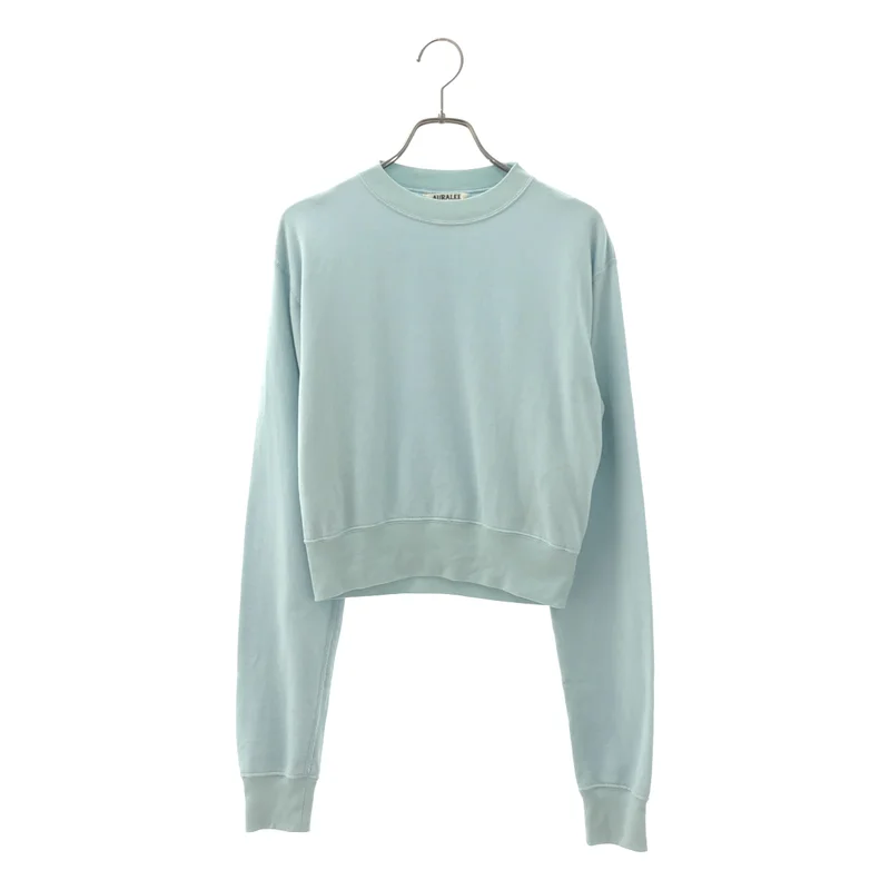 AURALEE / オーラリー | 2026SS | HIGH TWIST LIGHT SWEAT P/O / ウール コットン ハイツイスト ライトスウェットプルオーバー | 0 | レディース