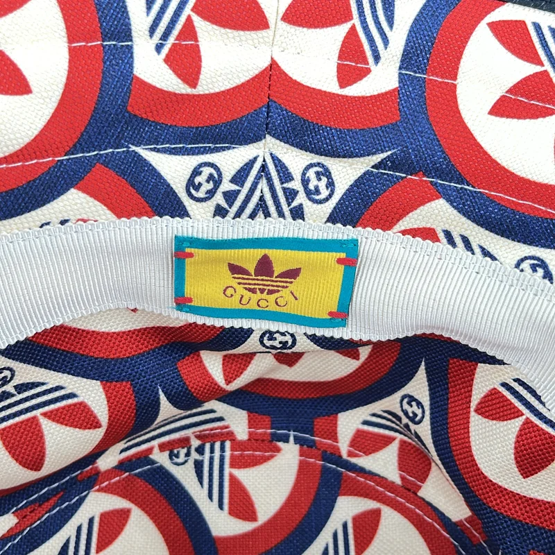 GUCCI / グッチ | × adidas Bucket Hat 総柄 バケットハット 帽子 | S | その他