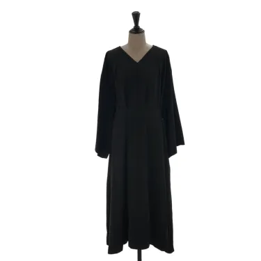 ワンピース foufou THE DRESS #37 black sheer dress foufou / フーフー | THE DRESS #37 black sheer dress ブラックシアー