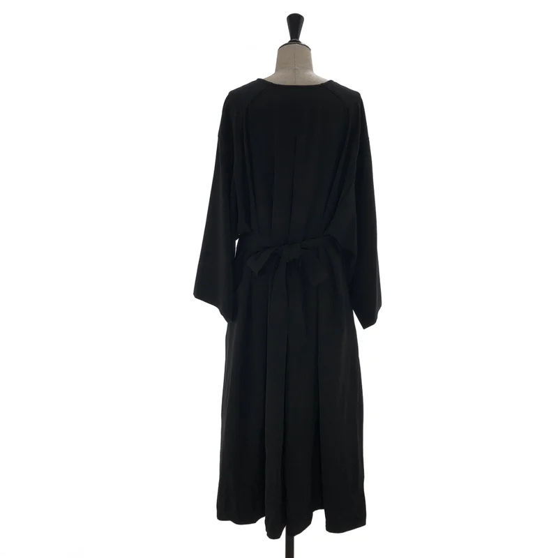 foufou / フーフー | THE DRESS #07 drape v neck dress / ドレープ Vネックドレス | 0 | レディース