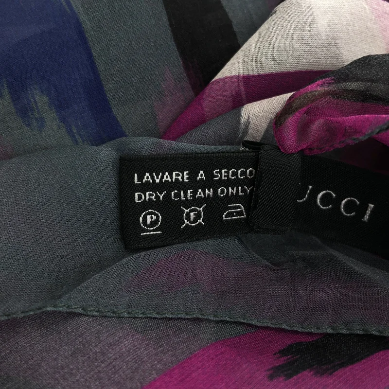 GUCCI / グッチ | シルク GG 総柄 大判スカーフ |