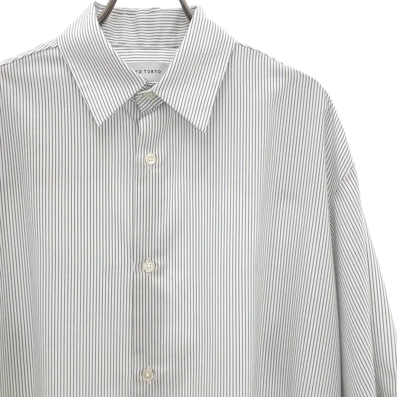 UNITED TOKYO / ユナイテッドトウキョウ | DRY RAYON ストライプショートスリーブシャツ | 1 | メンズ