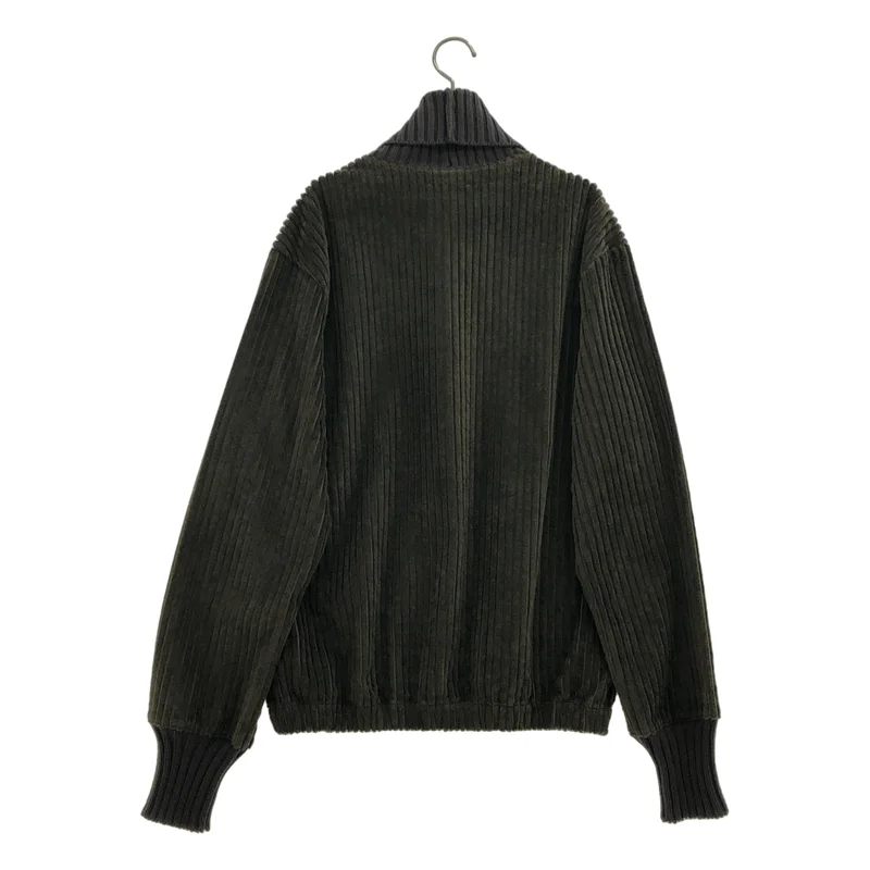 GABRIELA COLL GARMENTS / ガブリエラコールガーメンツ | 2025AW | NO.325 CORDUROY RIB PULLOVER / コットン カシミヤ コーデュロイ リブプルオーバー ニット | 2 | メンズ