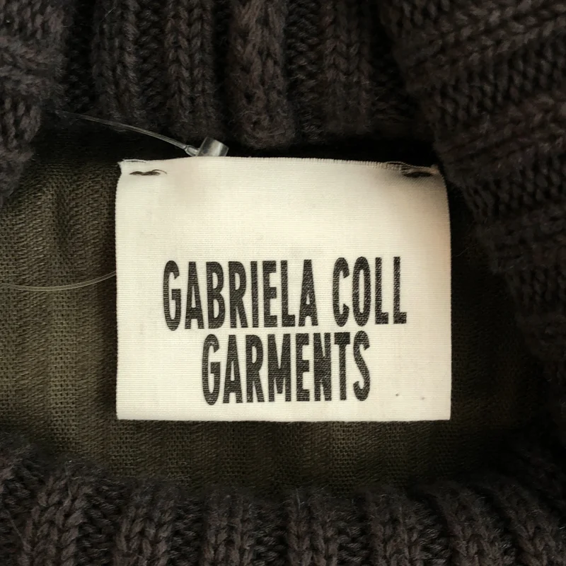 GABRIELA COLL GARMENTS / ガブリエラコールガーメンツ | 2025AW | NO.325 CORDUROY RIB PULLOVER / コットン カシミヤ コーデュロイ リブプルオーバー ニット | 2 | メンズ