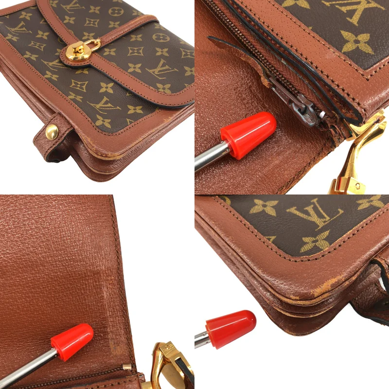 Louis Vuitton / ルイヴィトン | M51414 / サックヴァンドーム レザー ショルダーバッグ |