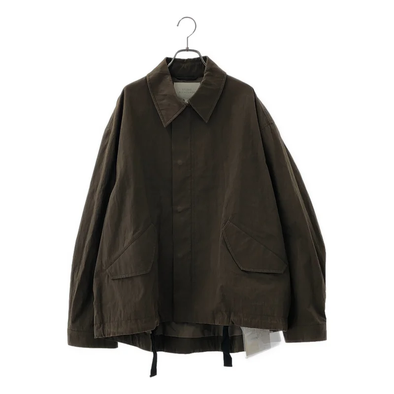 Studio Nicholson / スタジオニコルソン | 2026SS | COMBA SHORT ANORAK JACKET / コットン ショートアノラックジャケット | S | メンズ