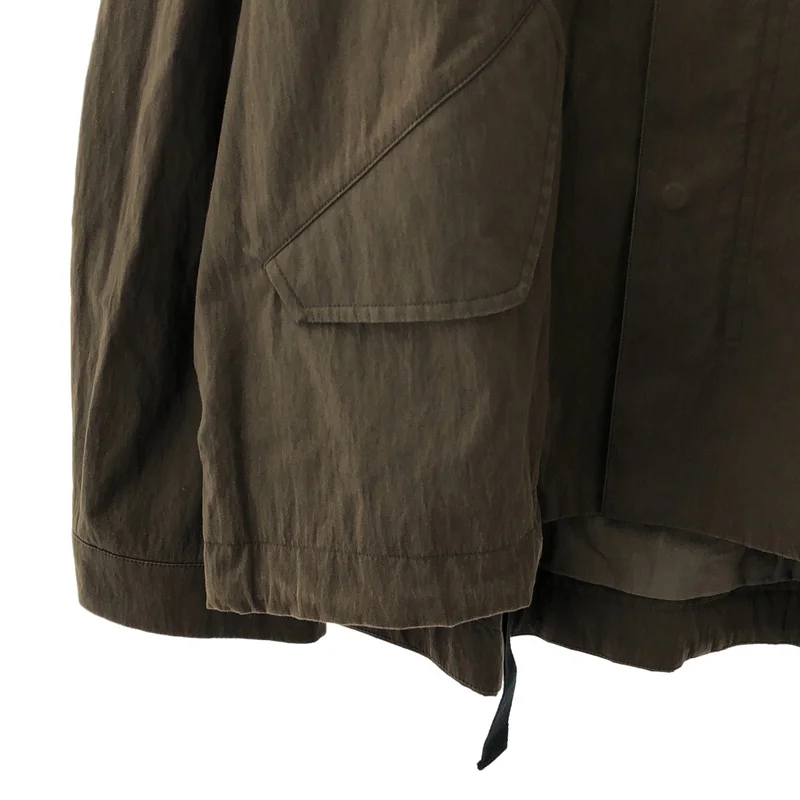 Studio Nicholson / スタジオニコルソン | 2026SS | COMBA SHORT ANORAK JACKET / コットン ショートアノラックジャケット | S | メンズ