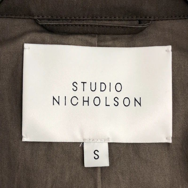 Studio Nicholson / スタジオニコルソン | 2026SS | COMBA SHORT ANORAK JACKET / コットン ショートアノラックジャケット | S | メンズ