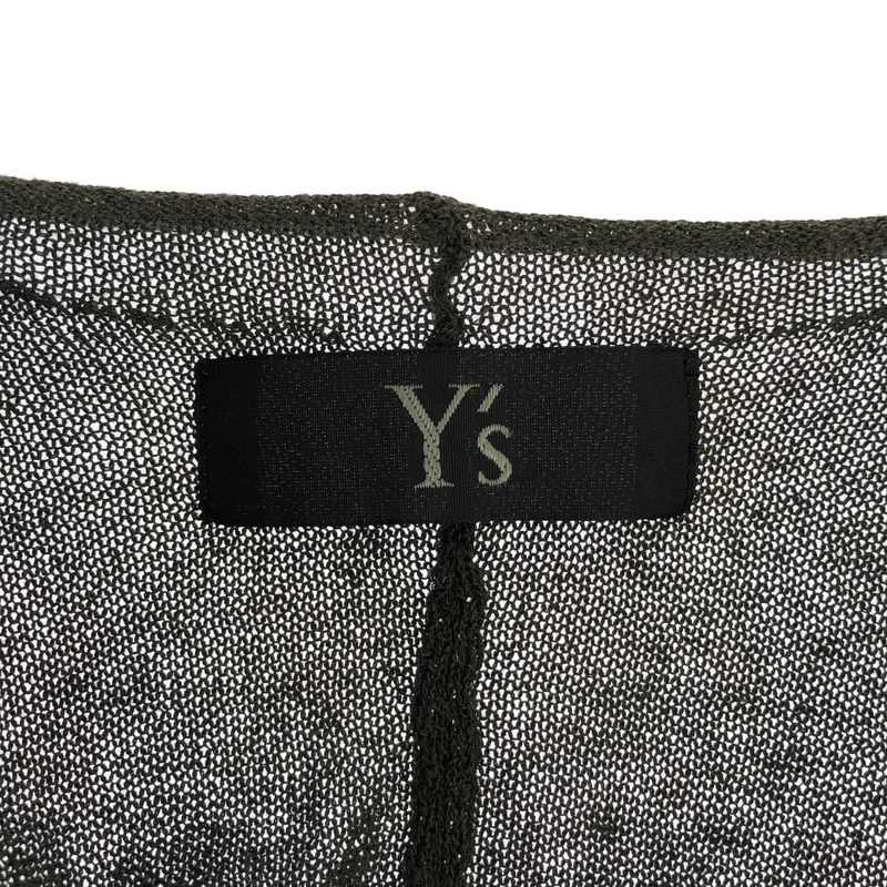 Y's / ワイズヨウジヤマモト | 2024SS | リネン混 ラップ カーディガン | 2 | レディース