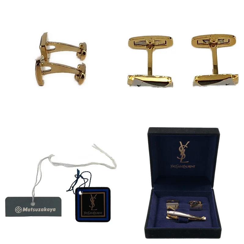 YVES SAINT LAURENT / イヴサンローラン | タイピン カフス セット |