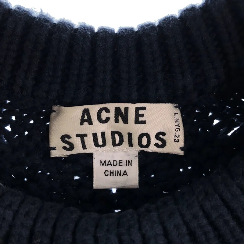 Acne Studios / アクネストゥディオズ | RUTH AIR PUW13 コットン ニット | L | レディース
