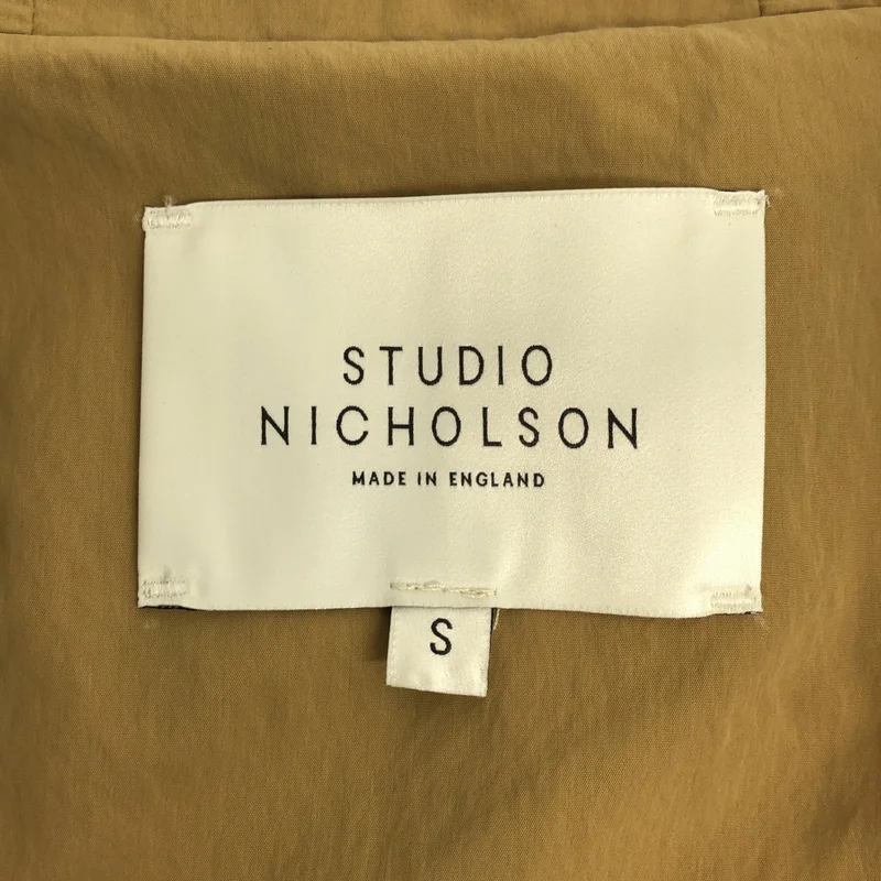 Studio Nicholson / スタジオニコルソン | ステンカラーコート snm-674 | S | レディース