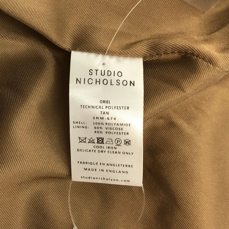 Studio Nicholson / スタジオニコルソン | ステンカラーコート snm-674 | S | レディース