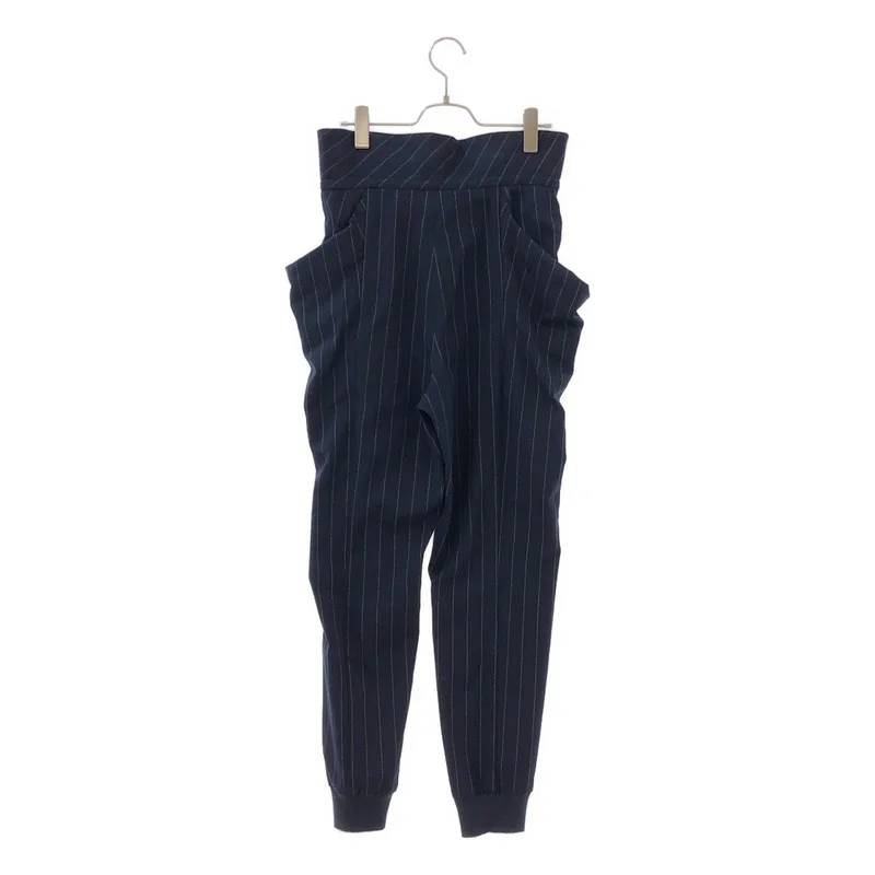 VIVIENNE WESTWOOD RED LABEL / ヴィヴィアンウエストウッドレッドレーベル | ストライプ アシンメトリーパンツ 16-01-772006 | 2 | レディース