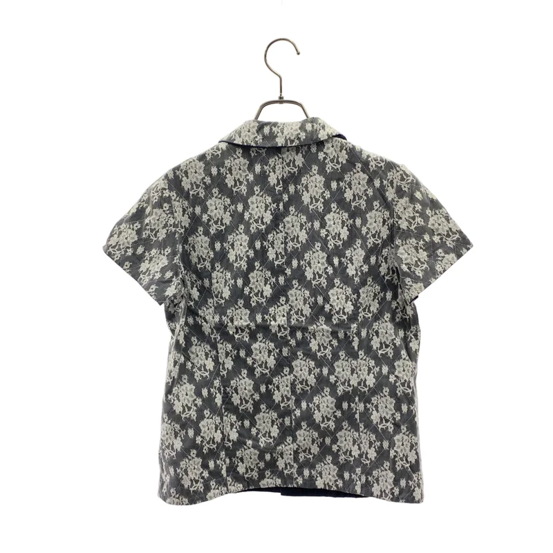 tricot COMME des GARCONS / トリココムデギャルソン | 1999AW | フラワー レース 丸襟 シャツ ブラウス | M | レディース