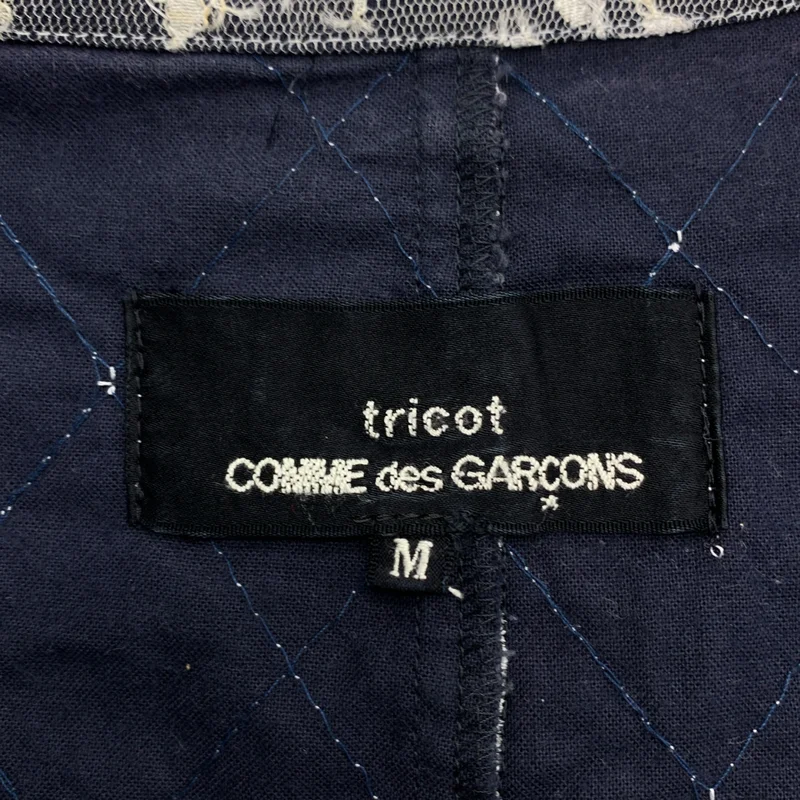 tricot COMME des GARCONS / トリココムデギャルソン | 1999AW | フラワー レース 丸襟 シャツ ブラウス | M | レディース