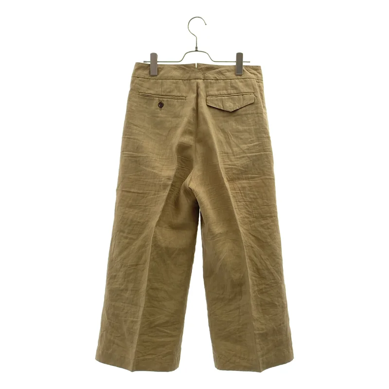 MARGARET HOWELL / マーガレットハウエル | HIGH DENSE LINEN TROUSER
