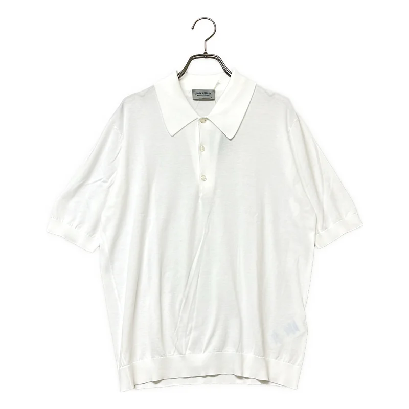 JOHN SMEDLEY / ジョンスメドレー | シーアイランドコットン 半袖 ニットポロシャツ | S | メンズ