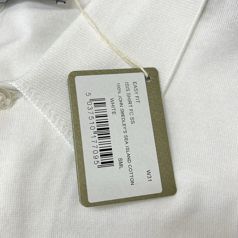 JOHN SMEDLEY / ジョンスメドレー | シーアイランドコットン 半袖 ニットポロシャツ | S | メンズ